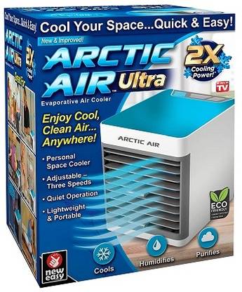 CELLCIUM Arctic Ultra Seen On TV | Evaporative Portable Air Conditioner WSQOLX USB Air Cooler