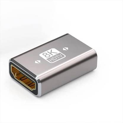 RuhZa 8K HDMI Female to Female HDMI Coupler 8K HDMI Extender HDMI Coupler, Support 3D 4K 8K PC TV Projector HDMI Connector