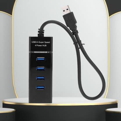 Clairbell 4 in 1 USB Hub Multi Adapter with 5000 MBPS Fast Data Transfer for pc/LaptopB302 4 in 1 USB Hub Multi Adapter with 5000 MBPS Fast Data Transfer for pc/LaptopB302 USB Hub