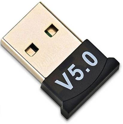 REC Trade Bluetooth Dongle Adapter V5.0 USB Bluetooth 5.0 Adapter Bluetooth Audio Receiver Supports Computer, Keyboard Printers Headsets Speakers, PC, Desktop, Mouse Bluetooth