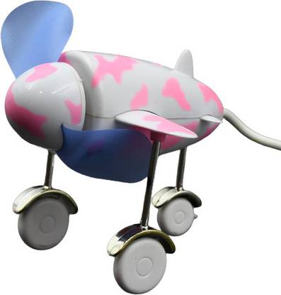 DeoDap Plane Shape Usb Plane Unique Design Fan Energy Saving Fan & Computer Desktop Fan Plane Shape Usb Plane Unique Design Fan Energy Saving Fan & Computer Desktop Fan USB Fan