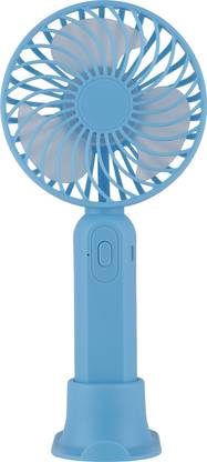 MZ S9 (RECHARGEABLE PORTABLE USB FAN) With Mobile Stand 1200mAh Battery S9 USB Fan