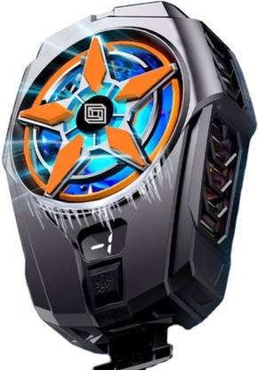 Cubonic Radiator Instant Cooling |LED Display| 2 Fan Speed |Adjustable to all Smartphone SL09 USB Fan