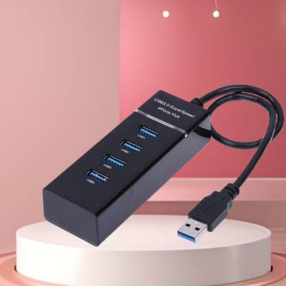 FRONY USB Hub 4 IN 1 Multiport Adapter with 5000 MBPS Data Transfer Speed for PC S303 USB Hub 4 IN 1 Multiport Adapter with 5000 MBPS Data Transfer Speed for PC E303 USB Hub
