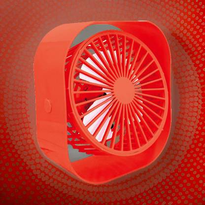 YAROH Superior Portable USB Desk Fan with Direct Plug-In AC Cooler Mini Fan_GVD393 Trendy (Direct Fan) Light Weight Portable Fan_UD393 USB Fan