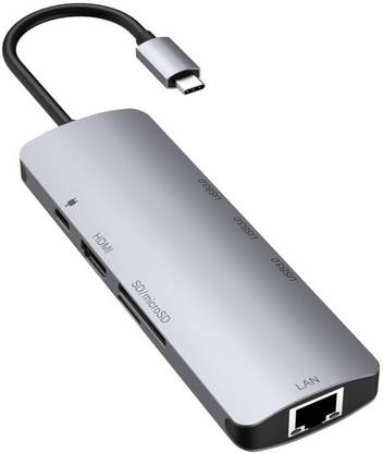 MarkBase 8 in 1 USB Type C Multiport Adapter USB Hub