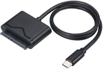 RuhZa USB C To SATA Adapter, USB 3.1 Type C Gen 2 Adapter Cable Hard Drive Converter Thunderbolt 3 Compatible With 2.5? SATA SSD HDD USB Cable