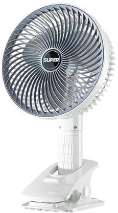 Voltonix Portable Clip Fan Battery Operated, Small Powerful Table Fan, 3 Speed 3 Blade Table Fan