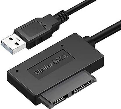 RuhZa CD/DVD ROM Optical Drive Adapter Cable, Support Only SATA Laptop Drive, CD/DVD ROM Optical Drive Adapter Cable, Support Only SATA Laptop Drive, Laptop Accessory