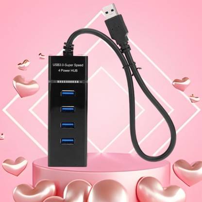 GUGGU USB Hub 4 IN 1 Multiport Adapter with 5000 MBPS Data Transfer Speed for PC B210 USB Hub 4 IN 1 Multiport Adapter with 5000 MBPS Data Transfer Speed for PC G210 USB Hub