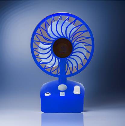 ROAR Wind Cool Fan: 6 Steps, 2000mAh Battery, High Speed, LED, Multiple Colors vp53 UK-53 Mini Handheld Fan Portable Fan With Speed Adjustable USB Rechargeable USB Fan