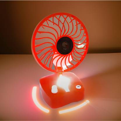 Clairbell Wind Cool Fan: 6 Steps, 2000mAh Battery, High Speed, LED, Multiple Colors vp76 JE-91 Mini Handheld Fan Portable Fan With Speed Adjustable USB Rechargeable USB Fan