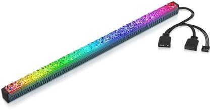 Verilux 11inch(277MM) ARGB LED Strip PC Case Lighting LED Strip for 5V 3-pin Aura SYNC Aura SYNC Gigabyte RGB FusionMSI Mystic Light Sync Motherboard Acrylic Led Light