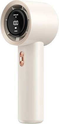 Care 4 5 MODES PORTABLE MINI HAND FAN TURBO SPEED RECHARGEABLE FAN WITH USB CHARGER AND LCD CHARGING INDICATOR DISPLAY USB Fan