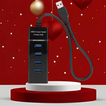 Clairbell 4in1 USB Hub, Multiport Adapter with Fast Data Transfer Speed for pc/MacBookS362 4in1 USB Hub, Multiport Adapter with Fast Data Transfer Speed for pc/MacBookS362 USB Hub