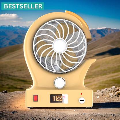 GUGGU Wind Fan (AC Cooler) (Rechargeable USB Fan) high speed TL381 Wind Fan ( Rechargeable Table Fan) (Mini Fan) for Home, office TL381 USB Fan