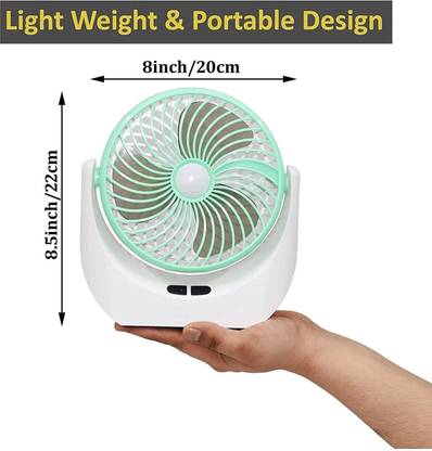 Lalson's High Speed-Rechargeable Table Fan with LED Light, For Home, Office Desk, Kitchen High Speed-Rechargeable Table Fan with LED Light, For Home, Office Desk, Kitchen USB Fan