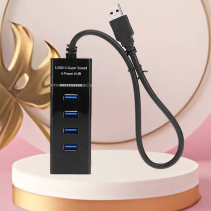 FRONY USB Hub 4 IN 1 Multiport Adapter with 5000 MBPS Data Transfer Speed for PC A489 USB Hub 4 IN 1 Multiport Adapter with 5000 MBPS Data Transfer Speed for PC A489 USB Hub