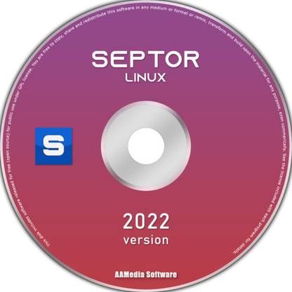 TekyMeky Septor 2022 KDE Desktop 64bit Live Bootable DVD Rom Linux Operating System