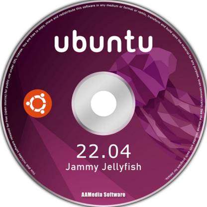 TekyMeky Linux Ubuntu Desktop 22.04 LTS 64bit Live Bootable DVD Linux Operating System