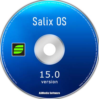 TekyMeky Salix OS 15.0 XFCE 64bit Live Bootable DVD Rom Desktop Linux Operating System