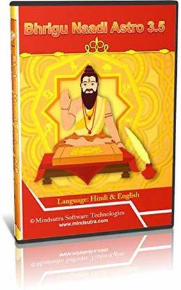 Mindsutra Software Technologies Bhrigu Naadi Astro (Version 3.5), Hindi & English