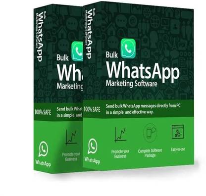 Red Champion Business Visual Advertising WhatsApp Marketing software Tool - Multi PC Licence