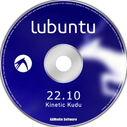 TekyMeky lubuntu 22.10 Desktop 64bit Live Bootable DVD Rom Linux Operating System
