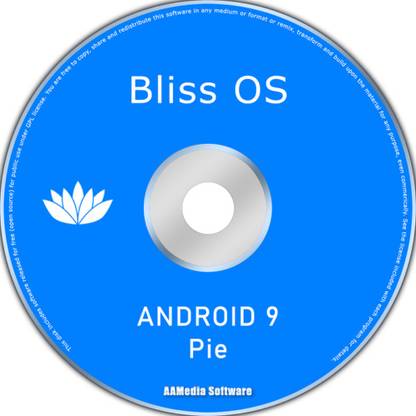 TekyMeky Bliss OS 11.14 (ANDROID 9 Pie for PC) 64bit DVD Rom Bootable Operating System