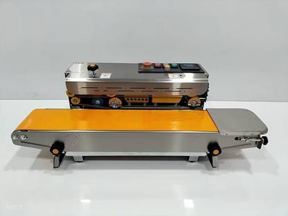 SGCE FR-900 SS Continuous Band Sealer Heavy Duty Horizontal Band Sealing Machine Automatic Vacuum Bag Sealer