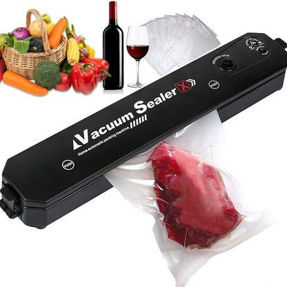 JASODANANDAN Vacuum Sealer, Food Saver Vacuum Sealer Machine, One Touch Automatic Vacuum Bag Sealer