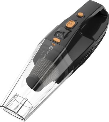 Portronics Mopcop Rechargeable, Handheld, Flashlight, Multiple Nozzle, Washable Filter Car Vacuum Cleaner