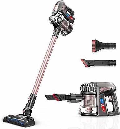 Proscenic P8 Plus Wall Mount and HEPA Filtration, 17000Pa with Battery Removable Cordless Vacuum Cleaner with 2 in 1 Mopping and Vacuum