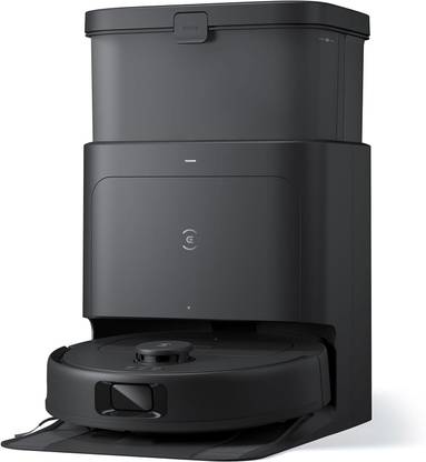 ECOVACS N30 Pro Omni Black Robotic Floor Cleaner with 2 in 1 Mopping and Vacuum, Anti-Bacterial Cleaning, Reusable Dust Bag (WiFi Connectivity, Google Assistant and Alexa)