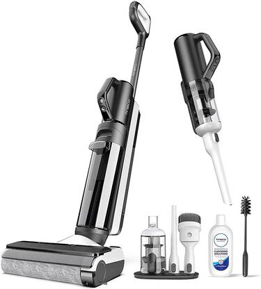 TINECO Cord-Free Vacuum Cleaner (Floor One S5 Combo) Black and White Wet & Dry Vacuum Cleaner (WiFi Connectivity)