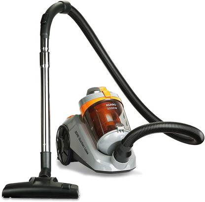AGARO Empire Bagless Dry Vacuum Cleaner 2200Watt Bagless Vacuum Cleaner With HEPA filter (Orange/Ash)