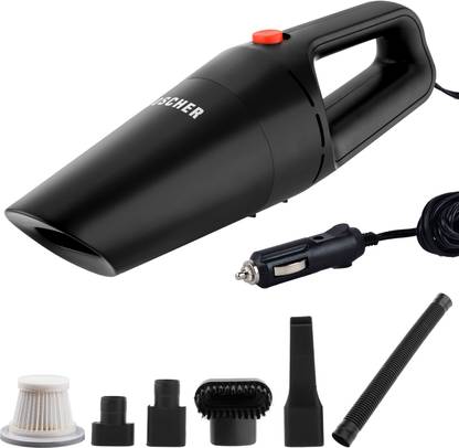 Woscher 589 |120W Vacuum Motor & 4500 PA Powerful Suction| 10 Ft Cord With Hepa Filter Car Vacuum Cleaner