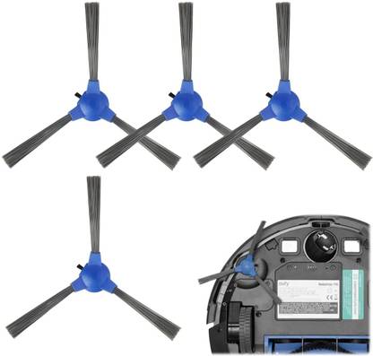HASTHIP 4pcs Replacement Side Brush Robotic Floor Cleaner