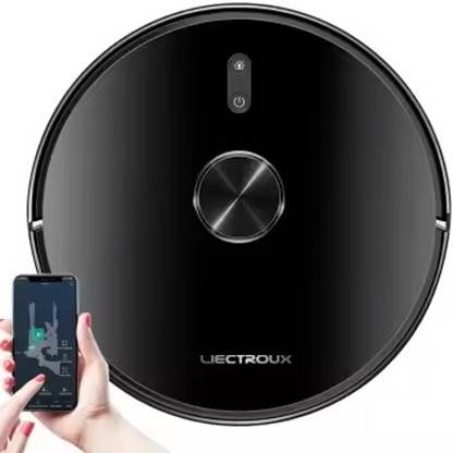 LIECTROUX X6 Robotic Floor Cleaner with 2 in 1 Mopping and Vacuum (WiFi Connectivity, Google Assistant and Alexa)