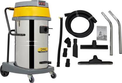 Pilot 100L 4500W Industrial Vacuum | 1500W Triple Copper Motor Wet & Dry Vacuum Cleaner with Reusable Dust Bag