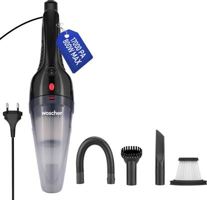 Woscher 909J 2in1 800 Watts For Car & Home Hand-held Vacuum Cleaner