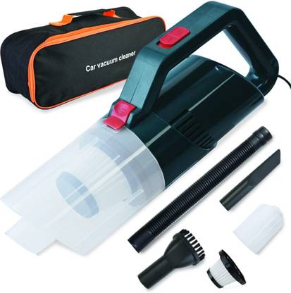 Sampri 120W Strong DC12V Car Vacuum Cleaner Portable Vehicle Cleaners vacuum Car Vacuum Cleaner with 2 in 1 Mopping and Vacuum, Anti-Bacterial Cleaning
