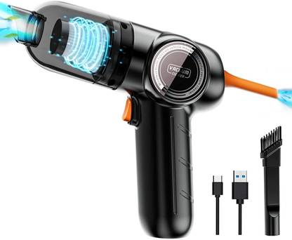 HASTHIP Blower and Vacuum Cleaner 2 in 1, 120W 4800Pa Cordless Vacuum Cleaner Bagless Dry Vacuum Cleaner