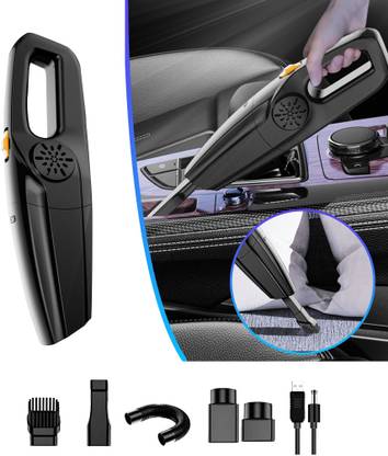 Excelanz Advance Portable WIRELESS Car Vacuum Cleaner, Strong Suction for Car, Home Cordless Vacuum Cleaner with Anti-Bacterial Cleaning