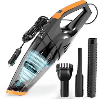 shakti Technology Cyclone Car Vacuum Cleaner, Hand Held for Car Cleaning with 100W Vacuum Motor Car Vacuum Cleaner