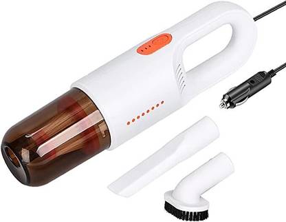 Zinsy Portable Ultra Car Vacuum Cleaner Powerful Suction with Anti-Bacterial Cleaning Car Vacuum Cleaner with 2 in 1 Mopping and Vacuum, Anti-Bacterial Cleaning, Reusable Dust Bag