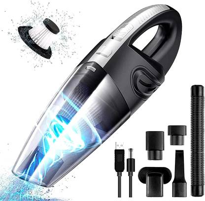 credicus WIRELESS PowerFull PRO+ Rechargeable Vacuum, Multipurpose Used with High Suction Car Vacuum Cleaner with 2 in 1 Mopping and Vacuum, Anti-Bacterial Cleaning
