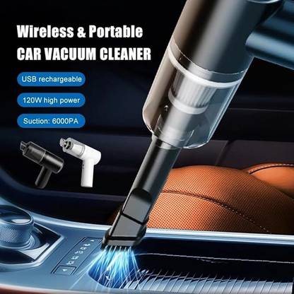 Minro Safe (AS-228) 3in1 Vaccum Cleaner/Dust Collection 1 Handheld Wireless car Cleaner_A06 Car Vacuum Cleaner with 2 in 1 Mopping and Vacuum