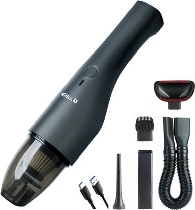 iBELL TURBOVAC700 Cordless Car Vacuum Cleaner,Rechargeable,Portable,High Suction Power Car Vacuum Cleaner  (Black)