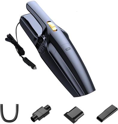 EVETIS Portable Car Cleaning Vacuum DC 12V, Wet and Dry Bagless Dry Vacuum Cleaner with 2 in 1 Mopping and Vacuum, Anti-Bacterial Cleaning, Swappable Battery